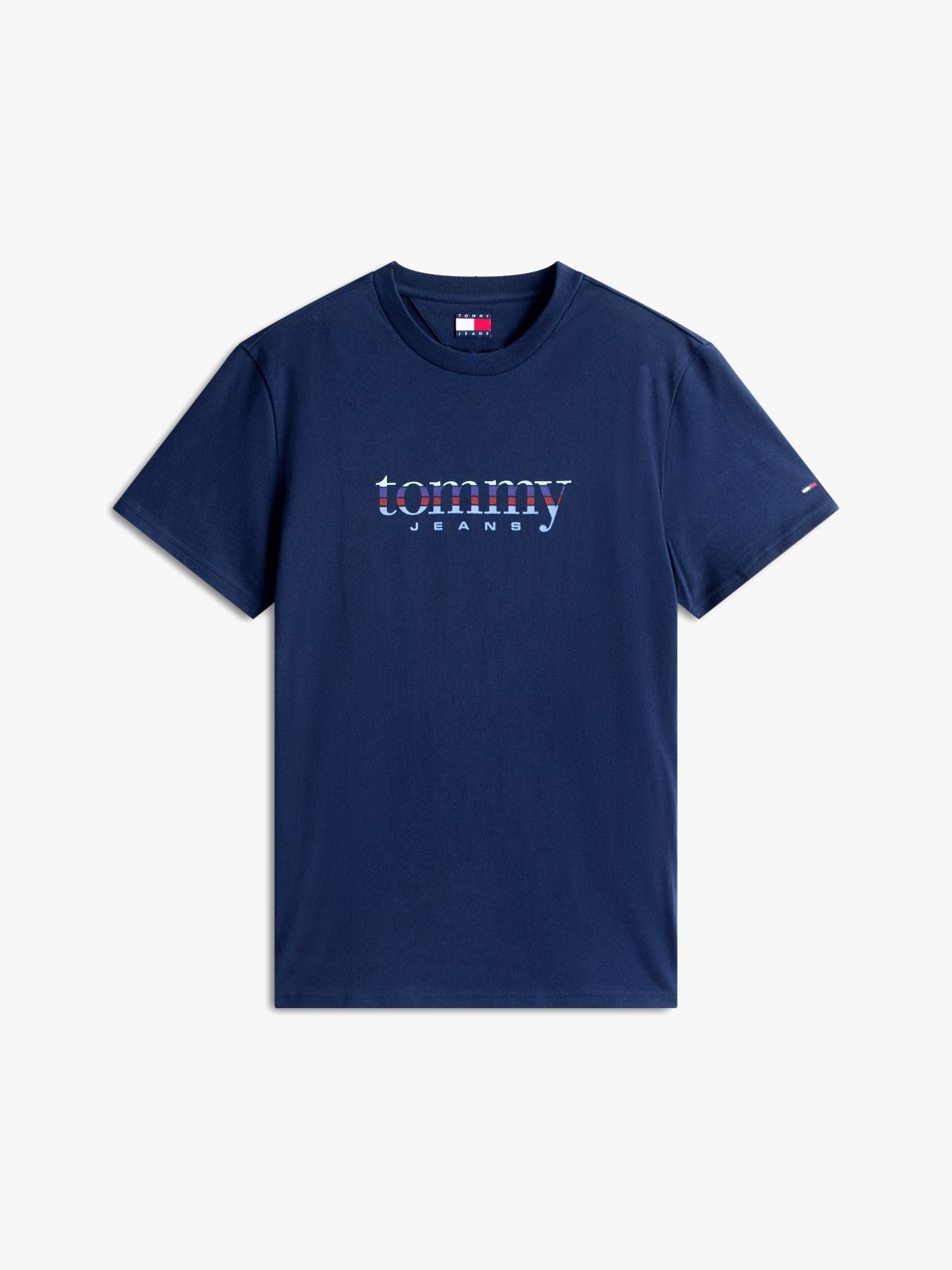 Logo Jersey Slim T-Shirt — Blue