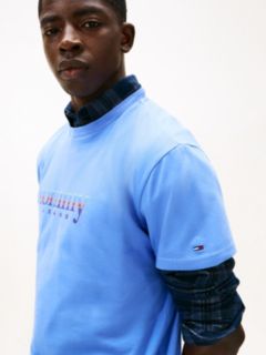 Logo Jersey Slim T-Shirt — Blue 2