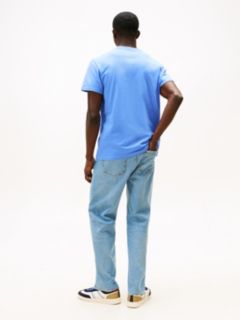 Logo Jersey Slim T-Shirt — Blue 4