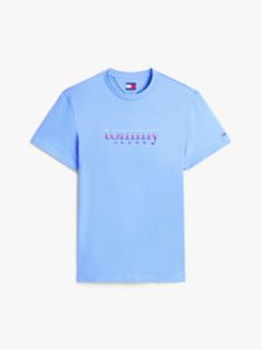 Logo Jersey Slim T-Shirt — Blue 5