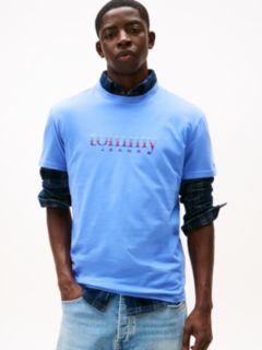 Logo Jersey Slim T-Shirt — Blue 1