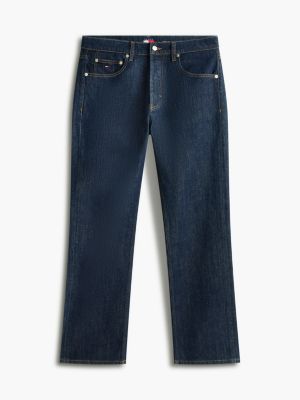 blue otis regular straight leg jeans for men tommy jeans