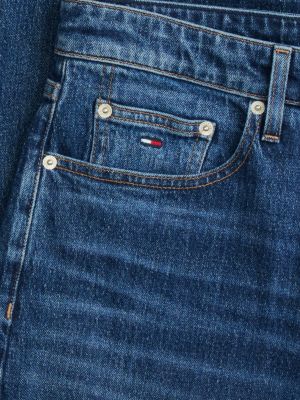 blue otis straight jeans for men tommy jeans
