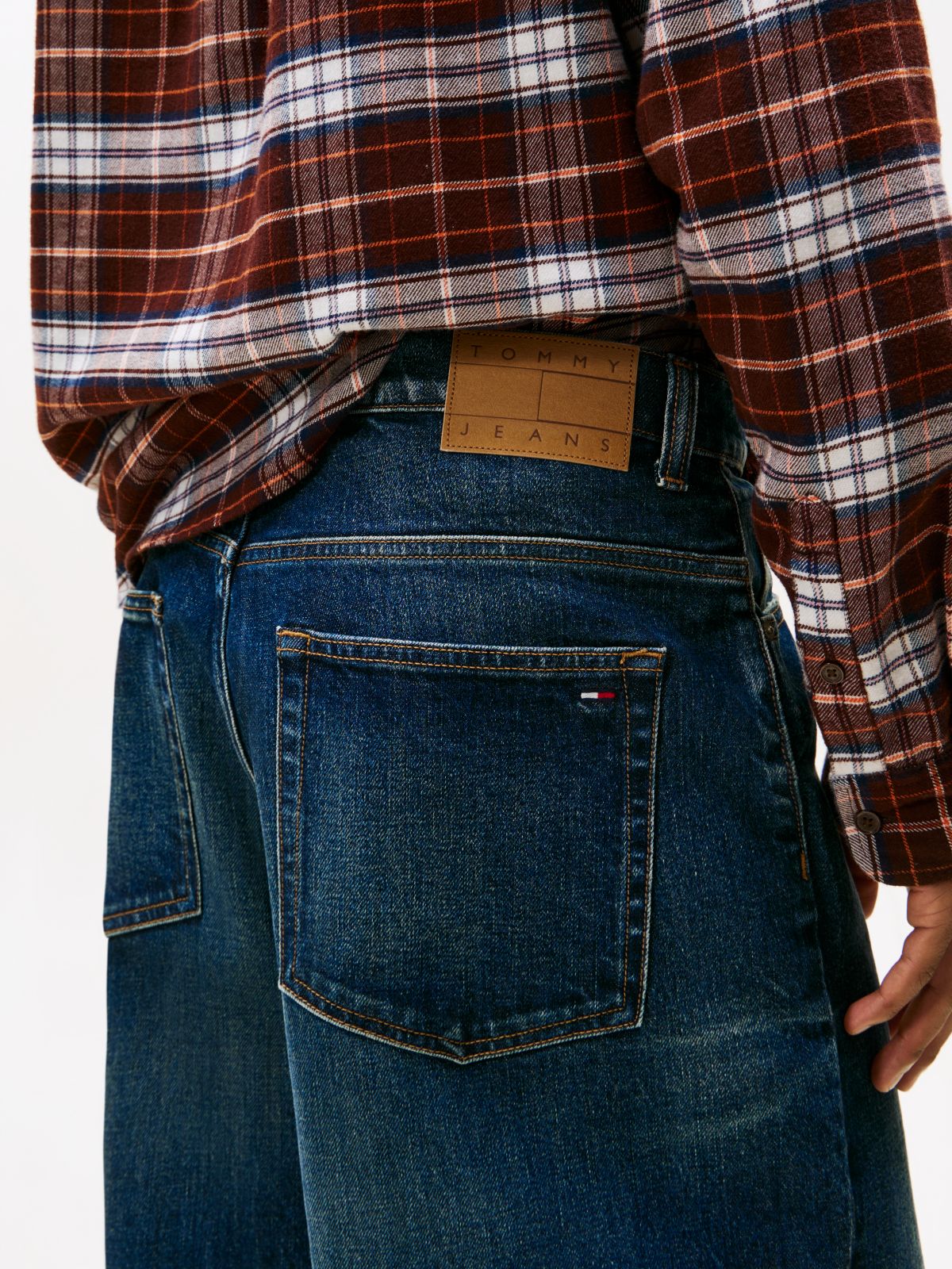 Theo Faded Loose Jeans — Blue