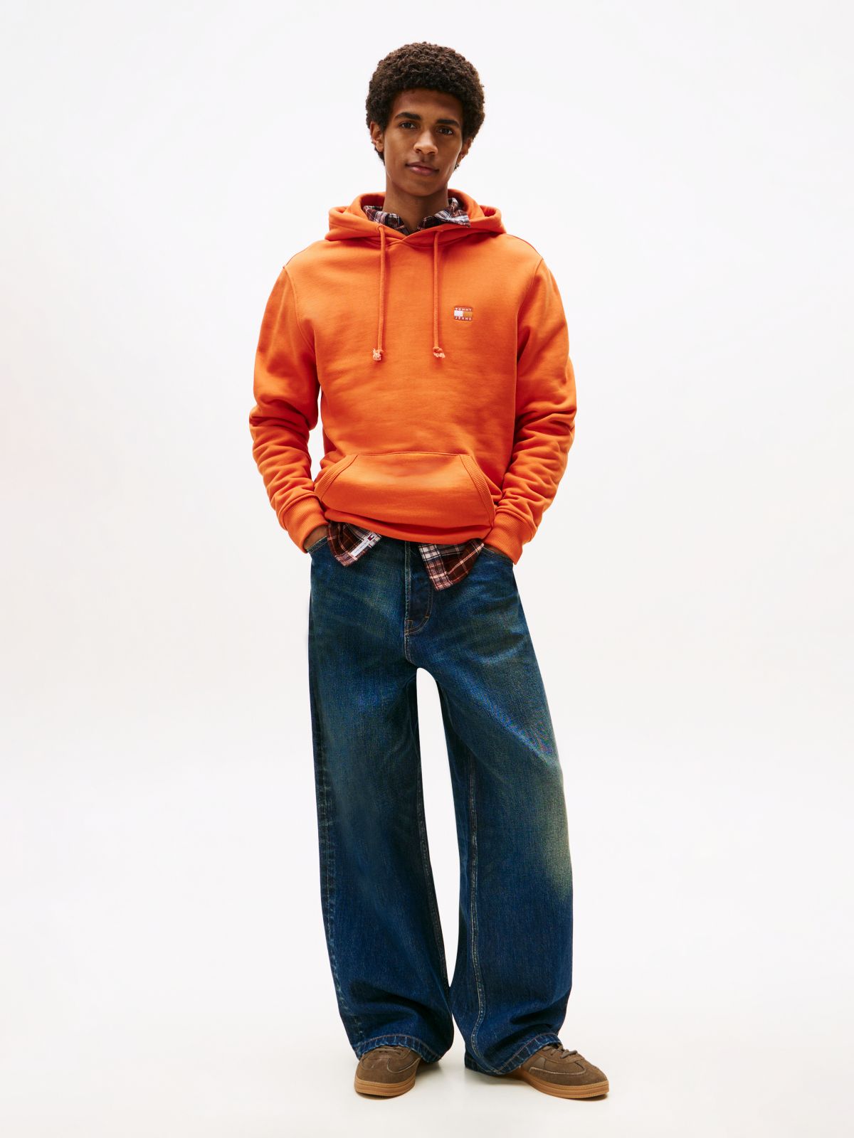 Theo Faded Loose Jeans — Blue