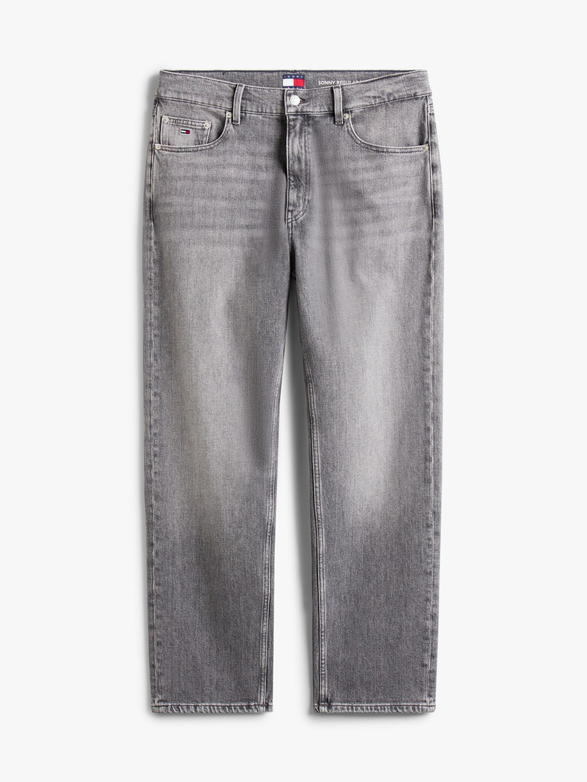 Sonny Faded Regular Tapered Leg Jeans — Grey