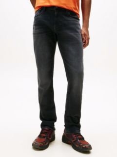 Austin Black Slim Tapered Leg Jeans — Black 2