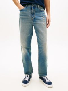 Sonny Tapered Leg Distressed Jeans — Blue 2