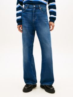 Whiskered Loose Fit Jeans — Blue 2