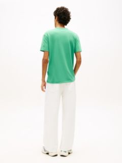 Graphic Peached Jersey T-Shirt — Green 4