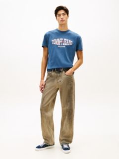 Wavy Flag Jersey T-Shirt — Blue 3