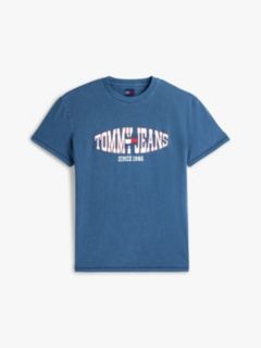 Wavy Flag Jersey T-Shirt — Blue 5