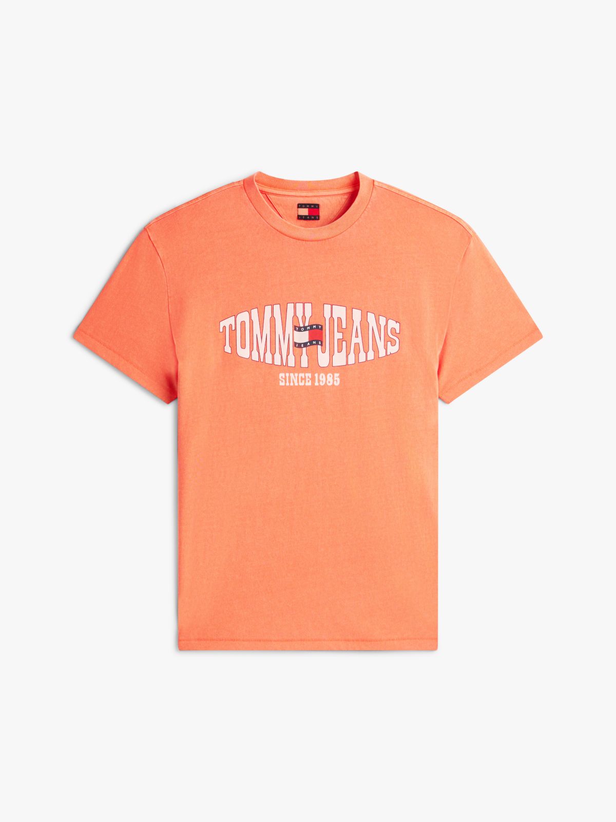 Wavy Flag Jersey T-Shirt — Red