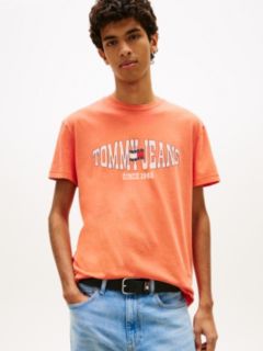 Wavy Flag Jersey T-Shirt — Red 1