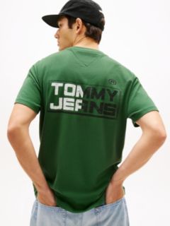 Back Logo Relaxed Jersey T-Shirt — Green 2