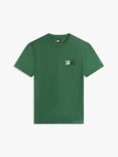 Back Logo Relaxed Jersey T-Shirt — Green 5