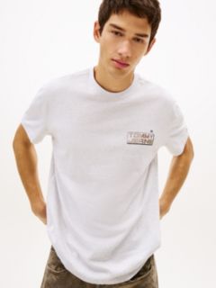 Back Logo Relaxed Jersey T-Shirt — Grey 2