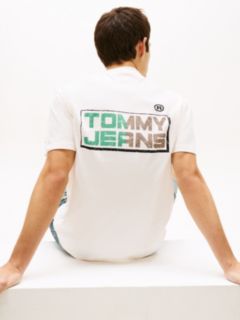 Back Logo Relaxed Jersey T-Shirt — White 2