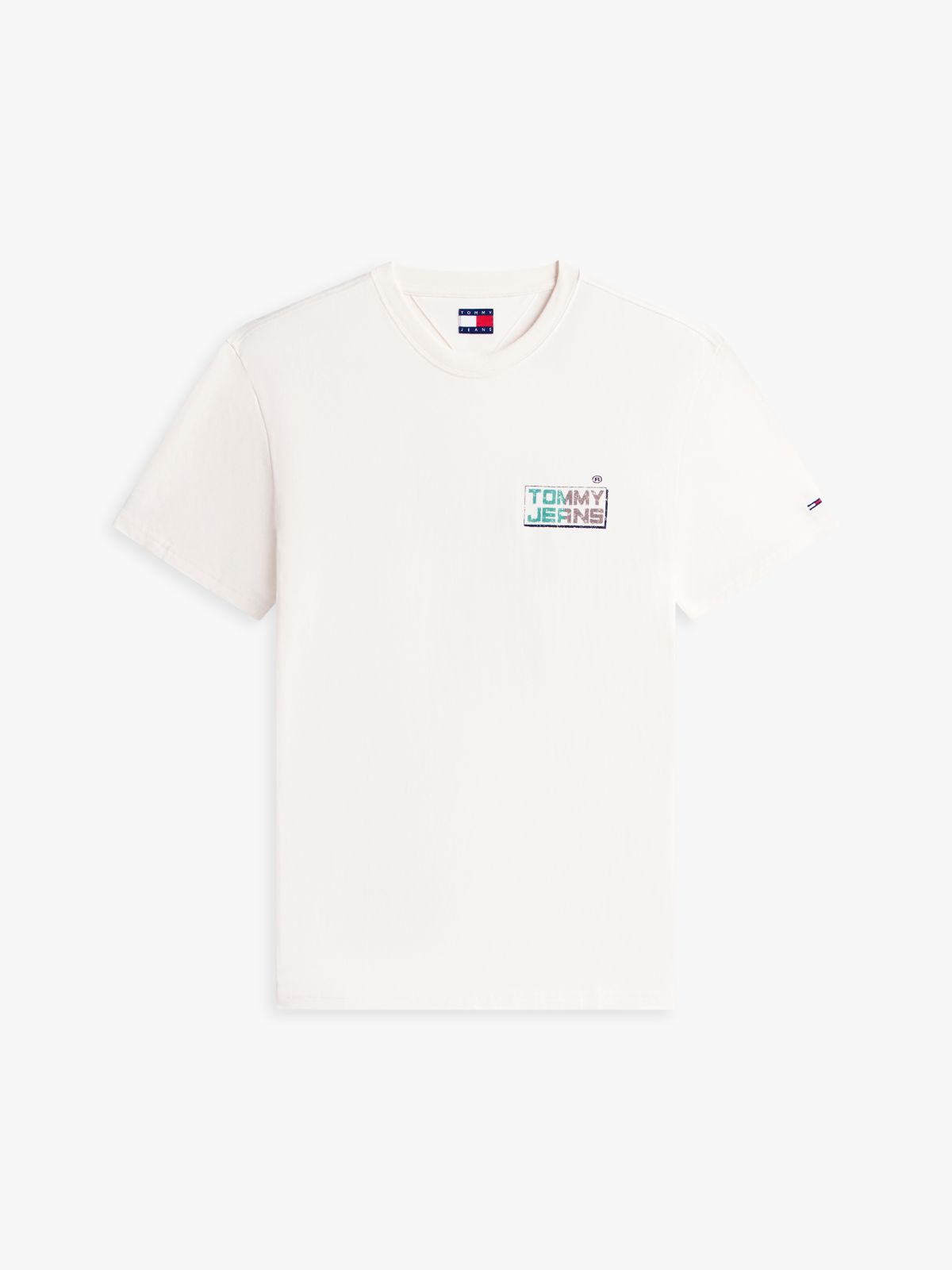 Back Logo Relaxed Jersey T-Shirt — White