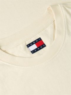 Classic Tonal Logo Oversized T-Shirt — Beige 6