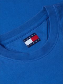 Classic Tonal Logo Oversized T-Shirt — Blue 6