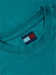 Classic Tonal Logo Oversized T-Shirt — Green 6