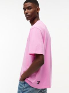 Classic Tonal Logo Oversized T-Shirt — Pink 3