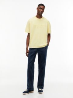 Classic Tonal Logo Oversized T-Shirt — Yellow 2