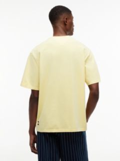 Classic Tonal Logo Oversized T-Shirt — Yellow 4