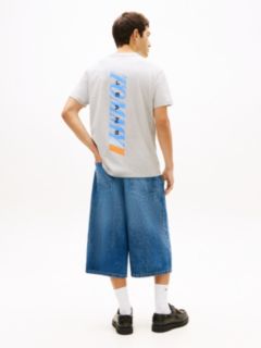 Vintage Back Logo Jersey T-Shirt — Grey 4