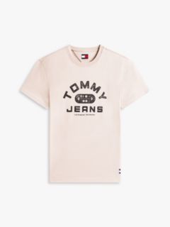 Graphic Crew Neck Jersey T-Shirt — Grey 5