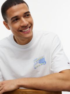 90s Back Bubble Logo Jersey T-Shirt — White 2