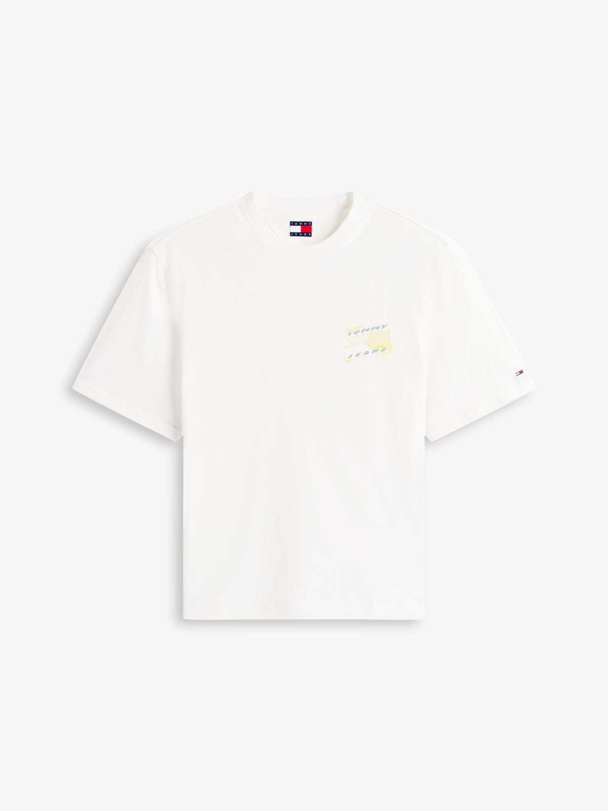 90s Back Bubble Logo Jersey T-Shirt — White