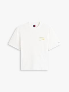 90s Back Bubble Logo Jersey T-Shirt — White 5