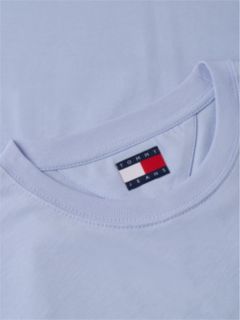 Flag Badge Crew Neck T-Shirt — Purple 6