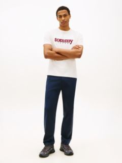 Sonny Relaxed Tapered Twill Chinos — Blue 1
