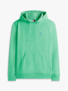 Tommy Badge Terry Hoody — Green 5