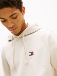 Tommy Badge Terry Hoody — White 2