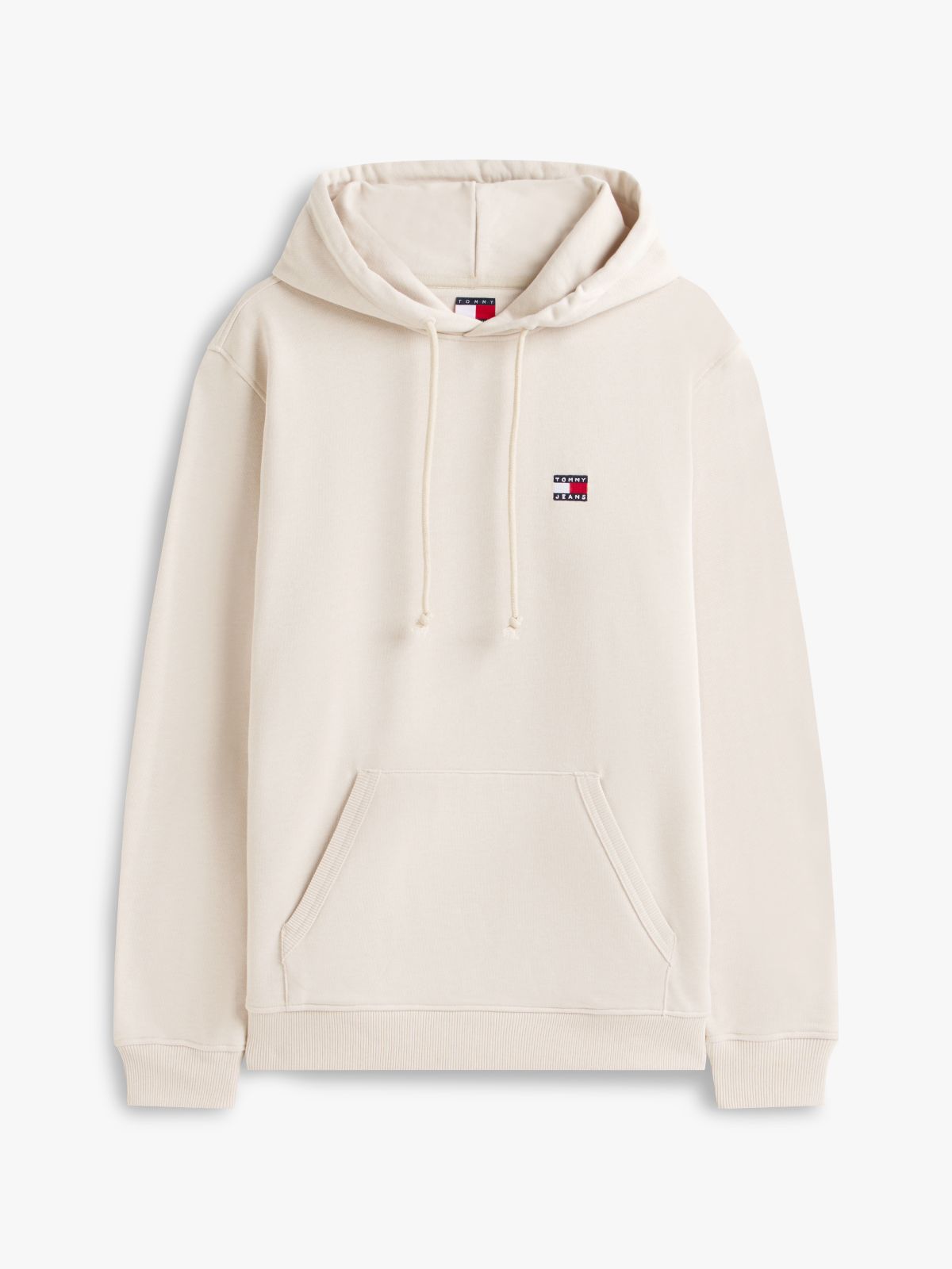 Tommy Badge Terry Hoody — White