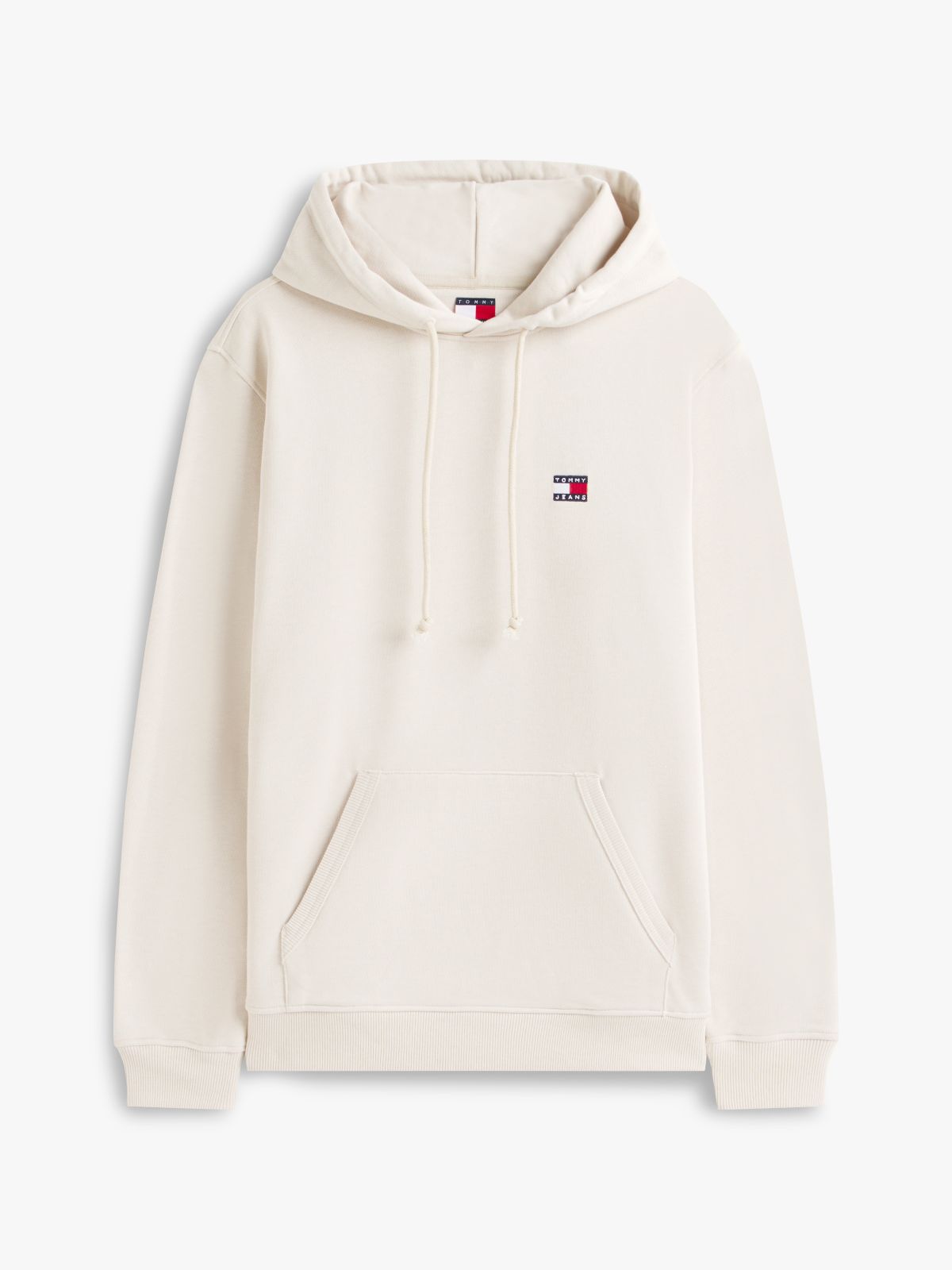 Tommy Badge Terry Hoody — White