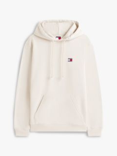 Tommy Badge Terry Hoody — White 6