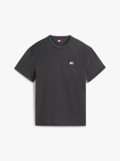Tommy Badge Jersey Crew Neck T-Shirt — Black 6