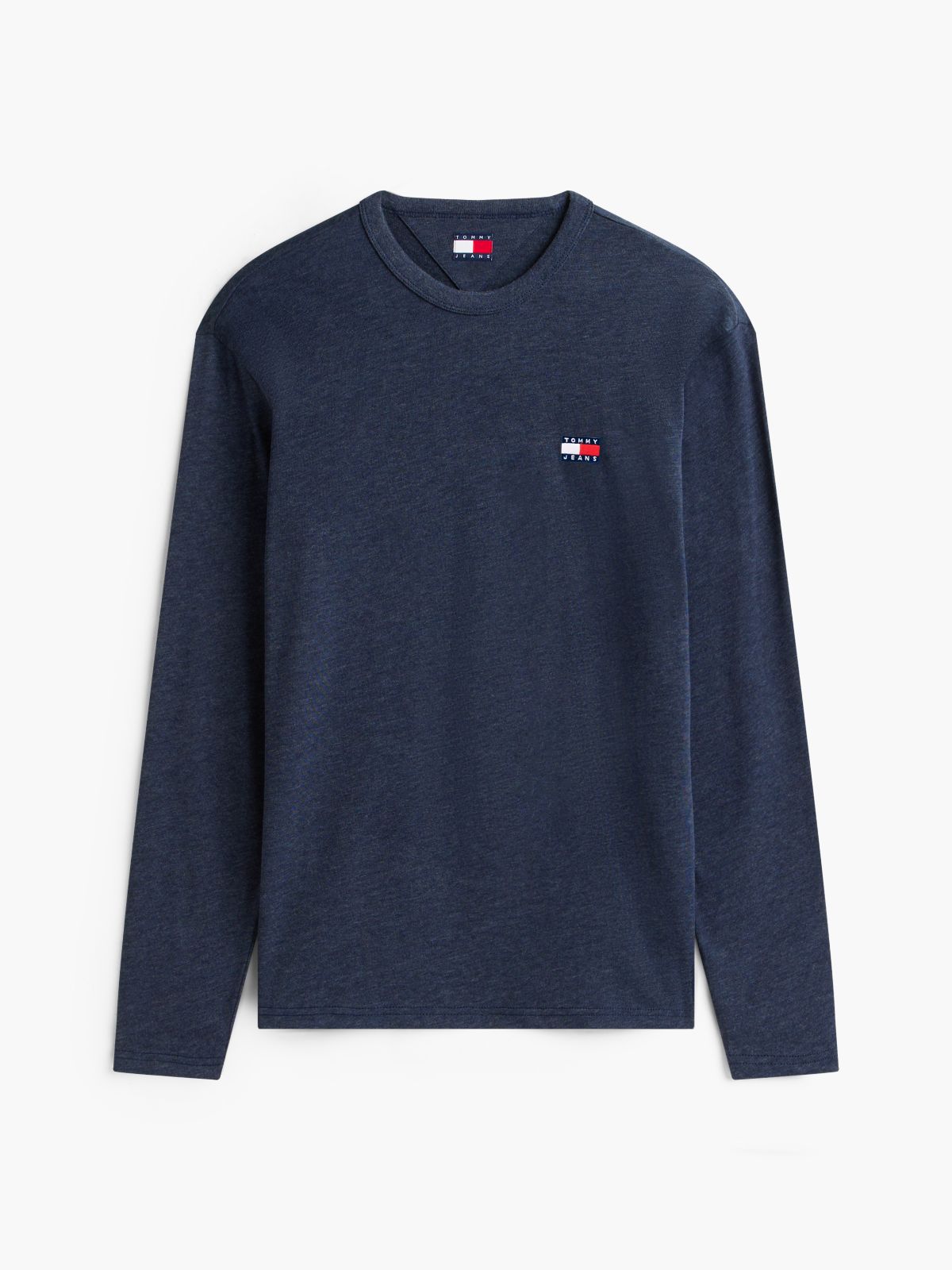 Tommy Badge Long Sleeve T-Shirt — Blue