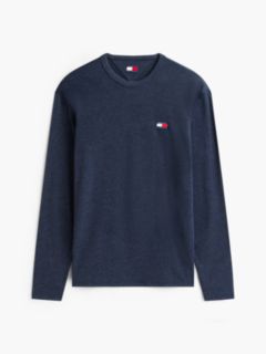 Tommy Badge Long Sleeve T-Shirt — Blue 5