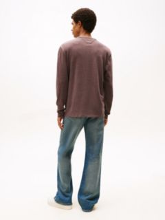 Tommy Badge Long Sleeve T-Shirt — Brown 4