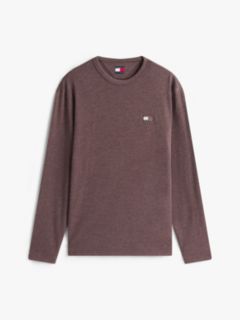 Tommy Badge Long Sleeve T-Shirt — Brown 5
