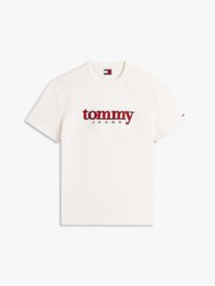 Logo Appliqué Jersey T-Shirt — White 5