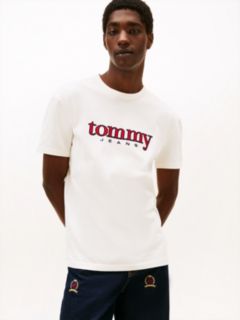 Logo Appliqué Jersey T-Shirt — White 1