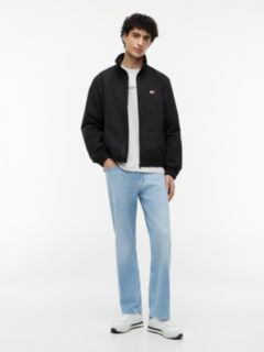 Collar Logo Water Repellent Zip-Thru Jacket — Black 2