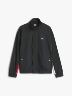 Flag Badge Back Logo Water Repellent Jacket — Black 6